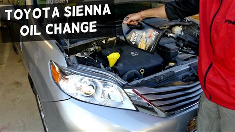 2013 toyota sienna 3.5 oil capacity|Toyota Sienna Oil Capacity (2000